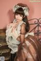 Coser@蠢沫沫 (chunmomo) Vol.042: 棕透明女仆 (61 photos)