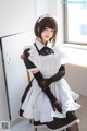 Coser @ 蜜汁 猫 裘 Vol.059: 民宿 女仆 (50 photos)