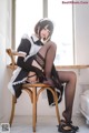 Coser @ 蜜汁 猫 裘 Vol.059: 民宿 女仆 (50 photos)